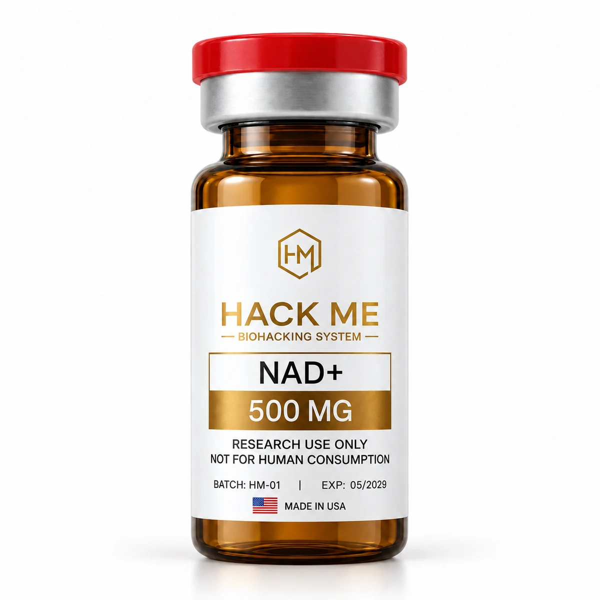 Флакон NAD+ 500 мг HACK ME