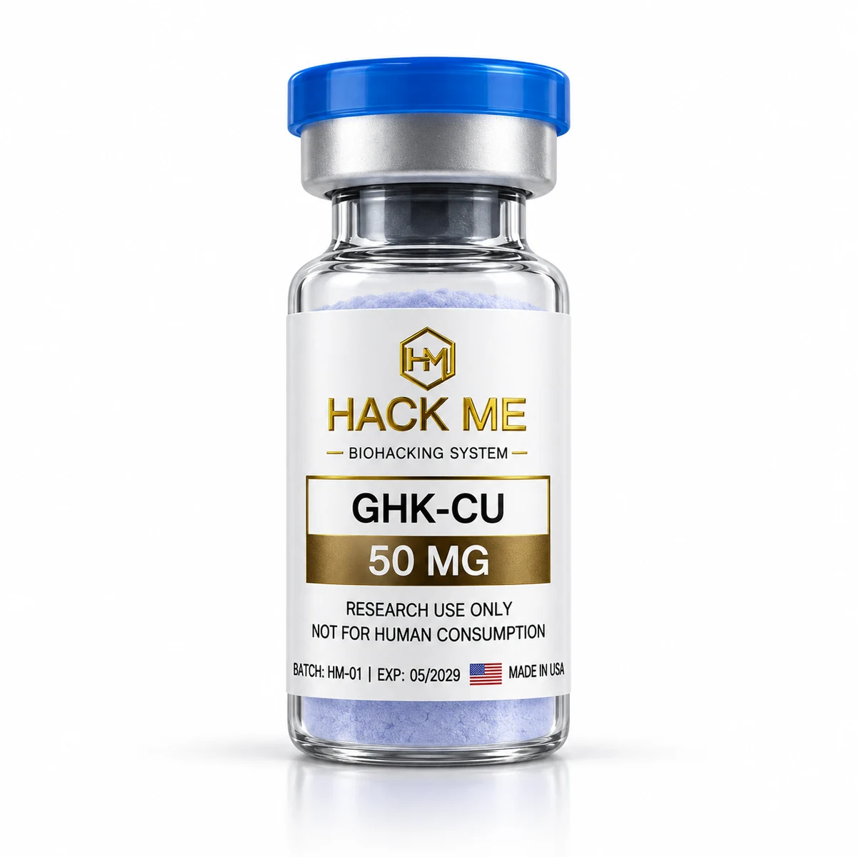 Флакон GHK-Cu 50 мг HACK ME